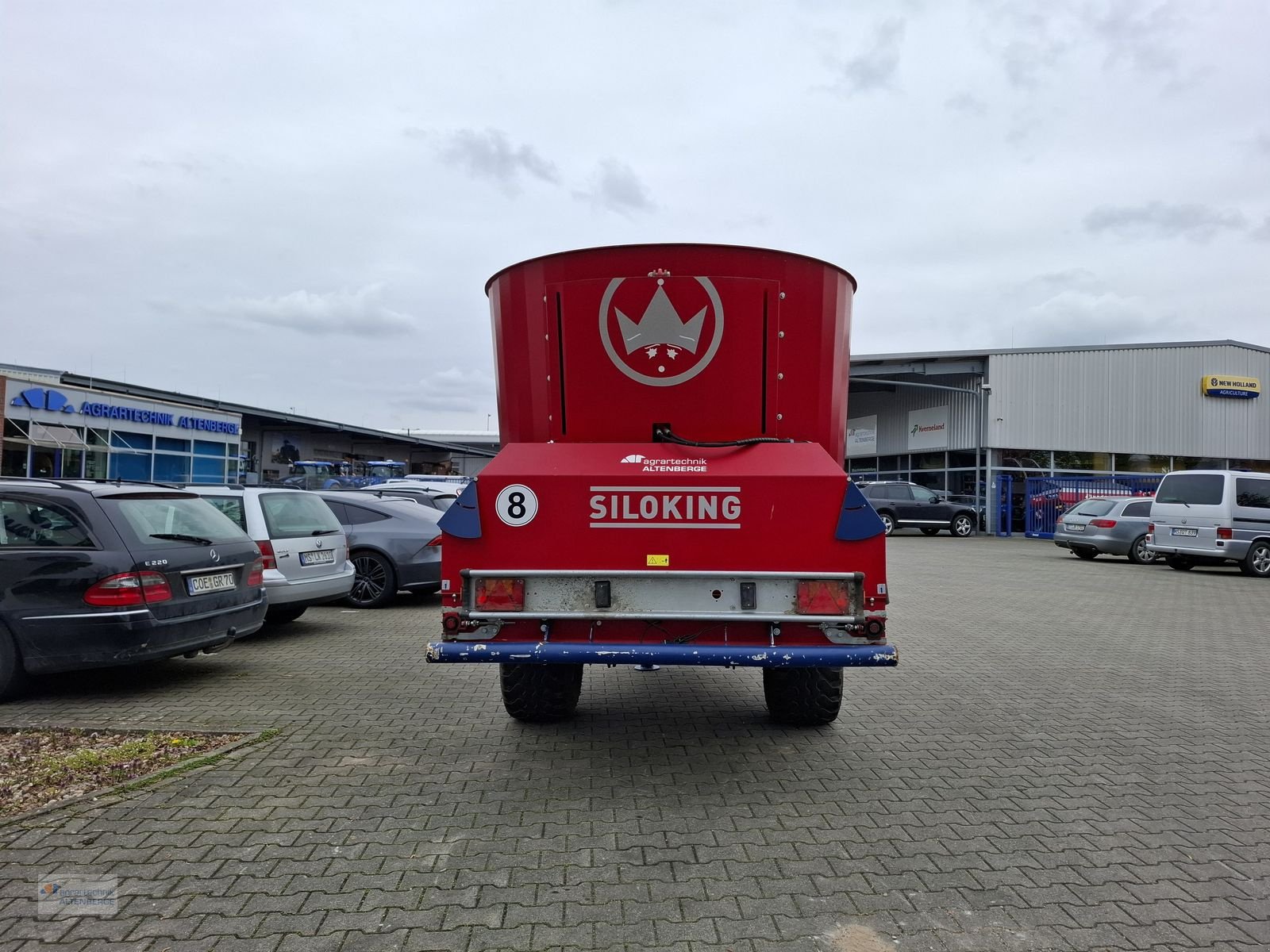 Futtermischwagen Türe ait Siloking Compact 8, Gebrauchtmaschine içinde Altenberge (resim 3)