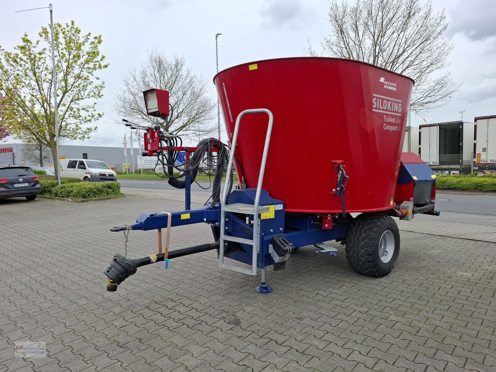 Futtermischwagen Türe ait Siloking Compact 8, Gebrauchtmaschine içinde Altenberge (resim 7)