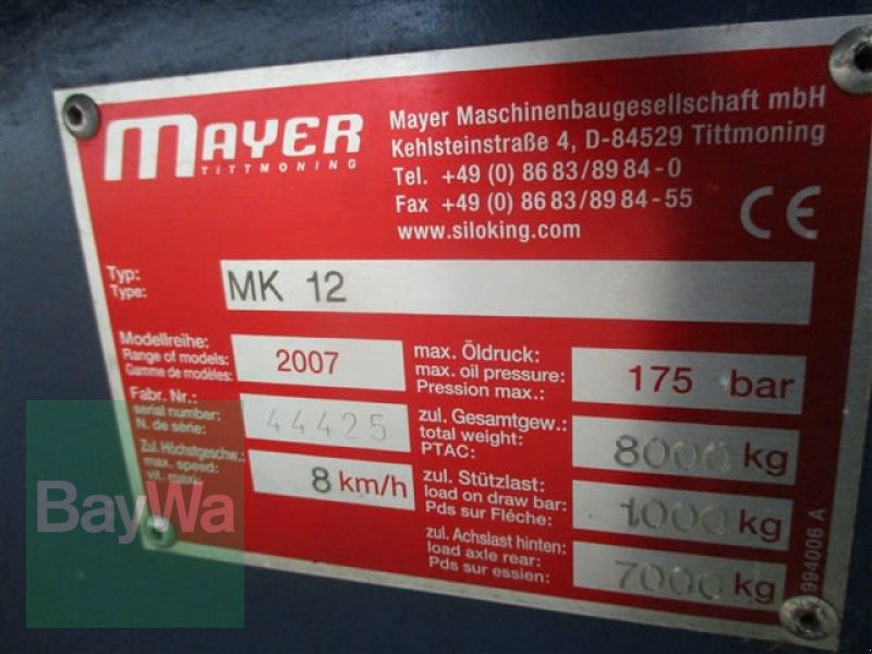 Futtermischwagen tipa Siloking COMPAKT 12   M³    # 130, Gebrauchtmaschine u Schönau b.Tuntenhausen (Slika 14)