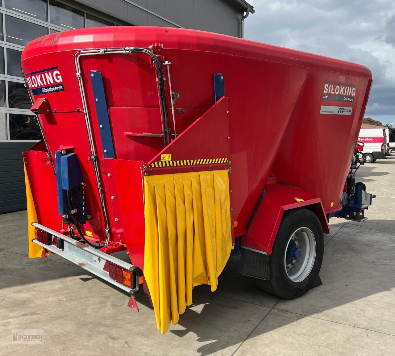 Futtermischwagen del tipo Siloking DAK 14, Gebrauchtmaschine In Delbrück-Westenholz (Immagine 4)