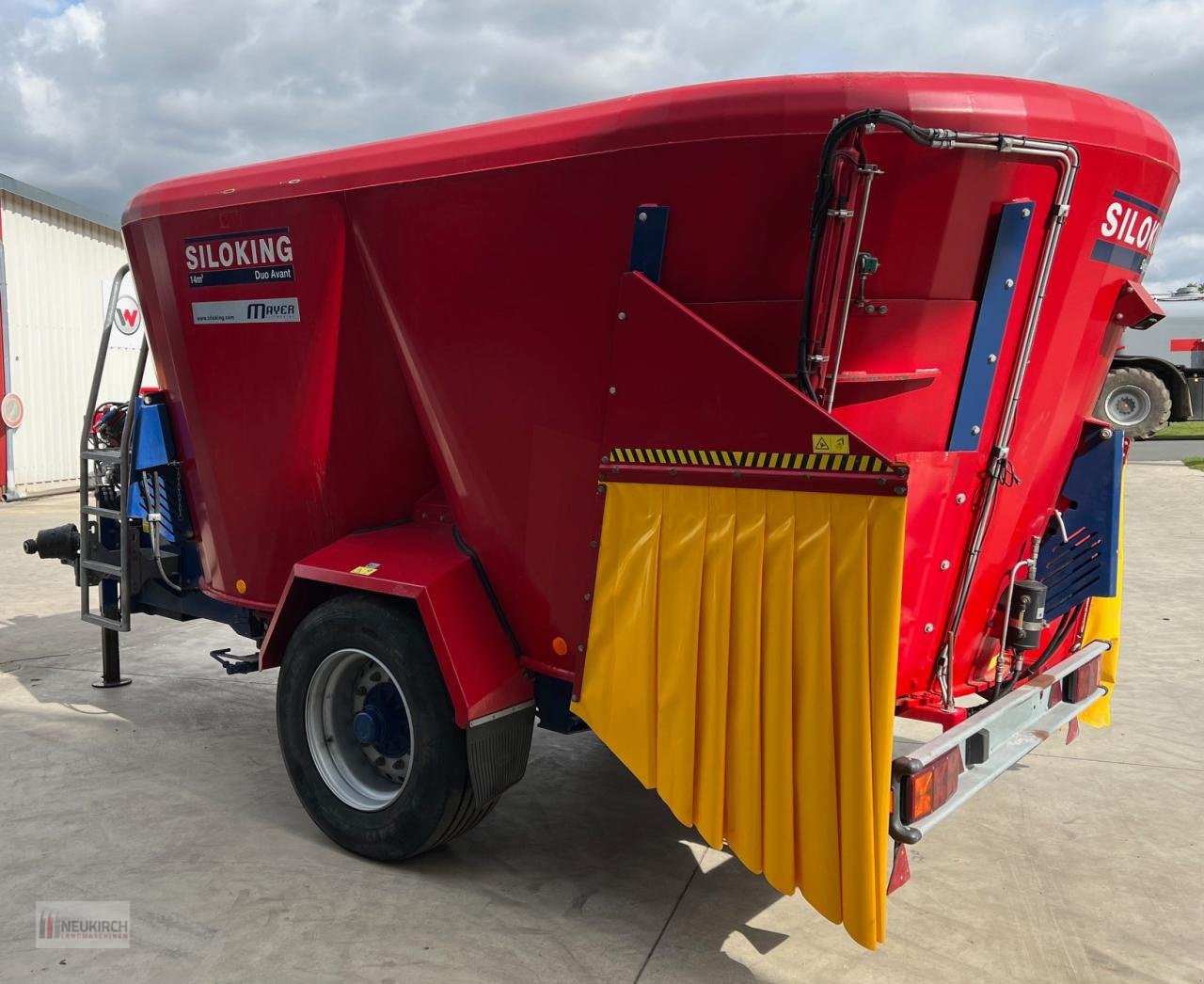 Futtermischwagen del tipo Siloking DAK 14, Gebrauchtmaschine In Delbrück-Westenholz (Immagine 5)