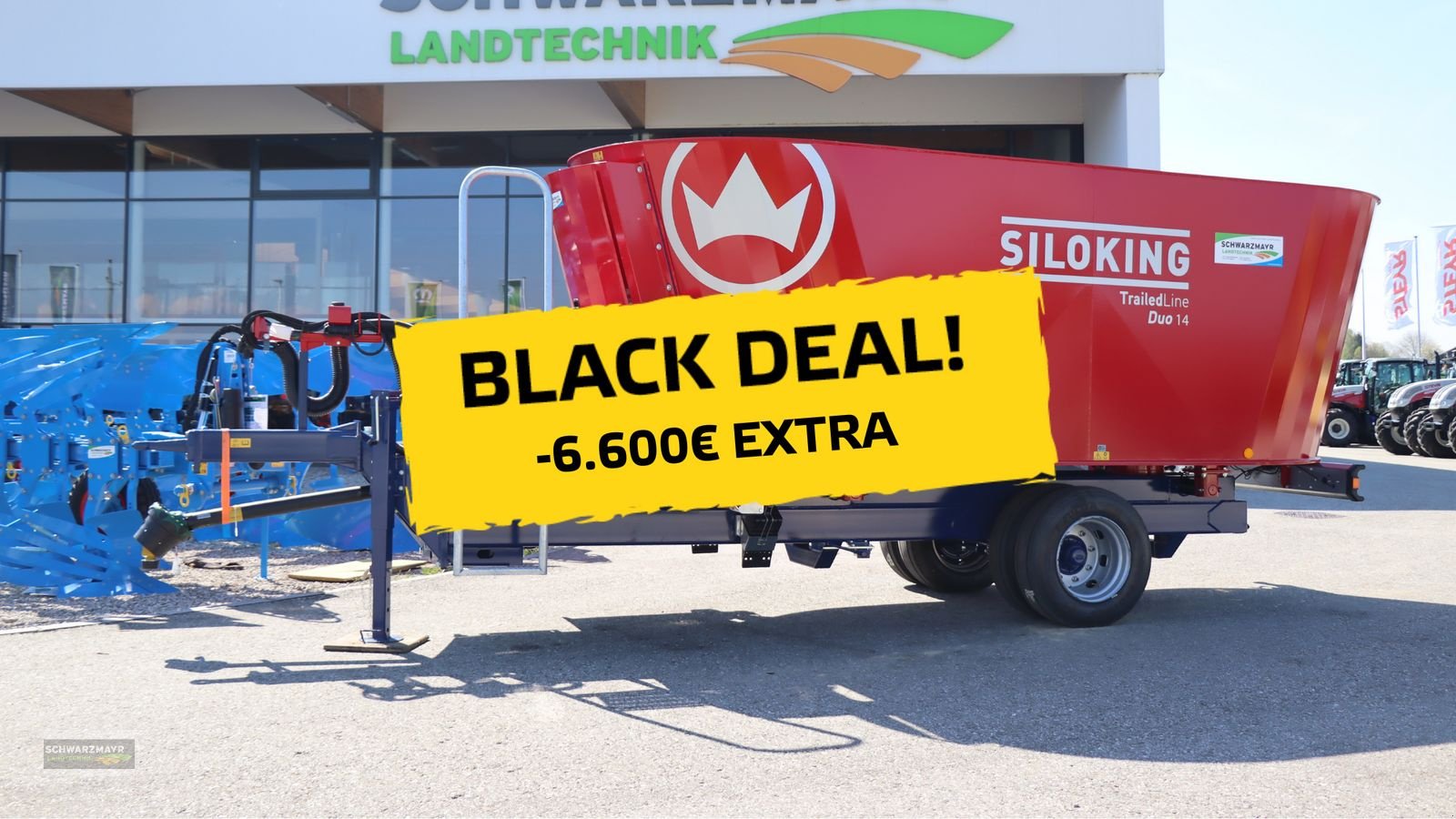 Futtermischwagen del tipo Siloking DUO 14m³T Classic, Mietmaschine In Gampern (Immagine 2)