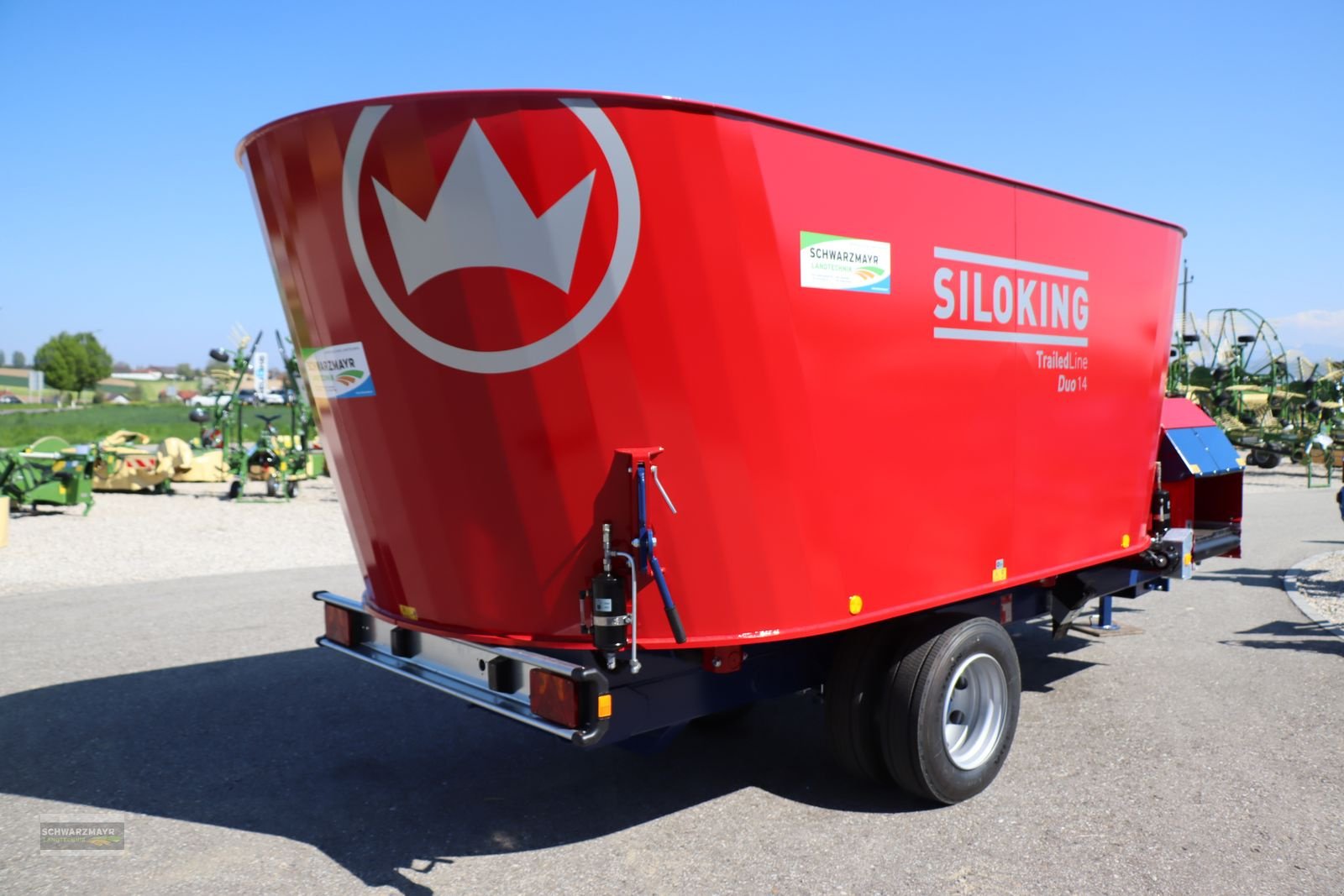 Futtermischwagen del tipo Siloking DUO 14m³T Classic, Mietmaschine In Gampern (Immagine 5)