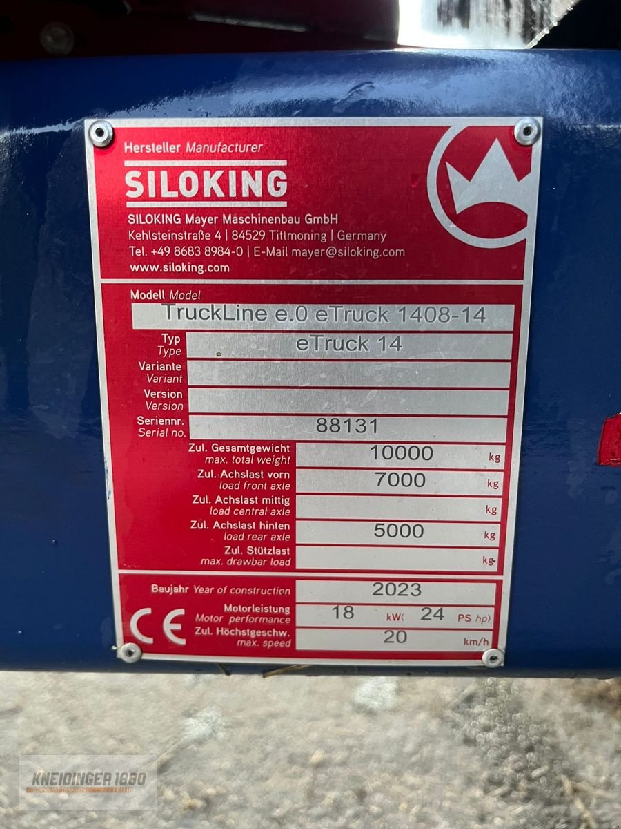 Futtermischwagen типа Siloking E truck, Gebrauchtmaschine в Altenfelden (Фотография 20)