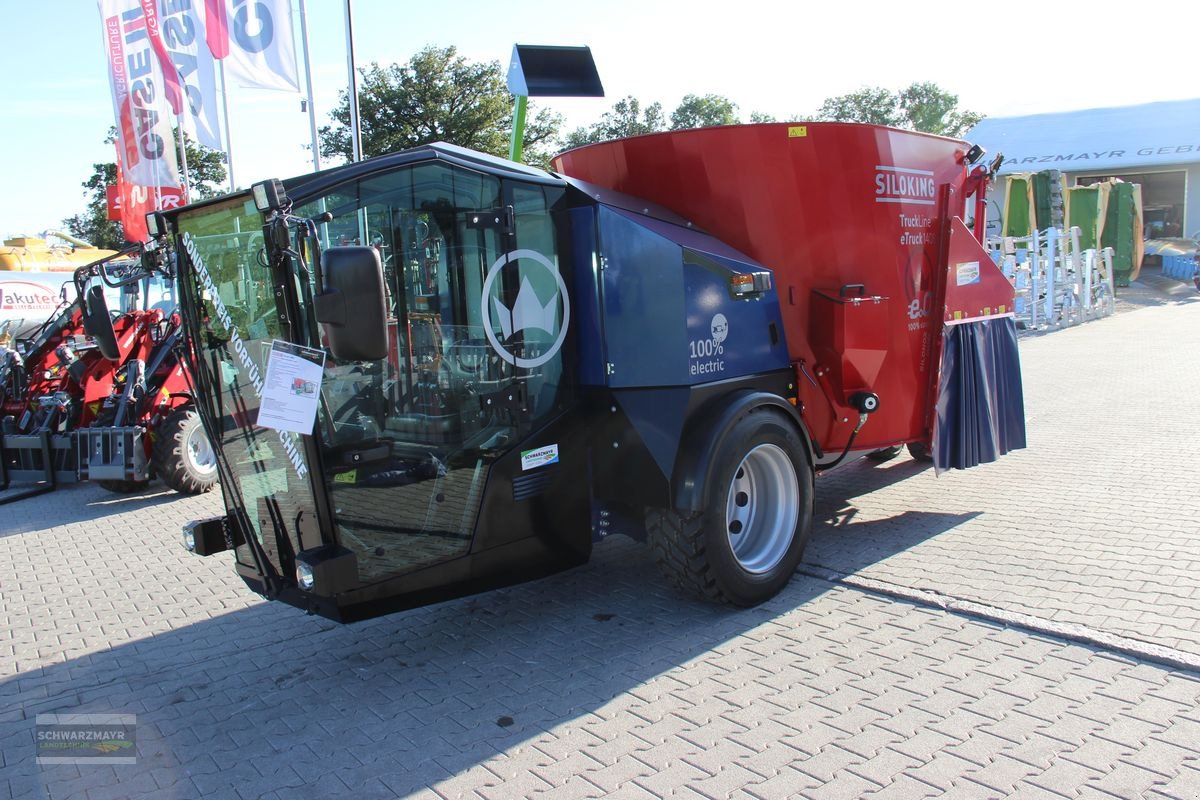 Futtermischwagen des Typs Siloking E.0 eTrack 1408-10, Neumaschine in Gampern (Bild 1)