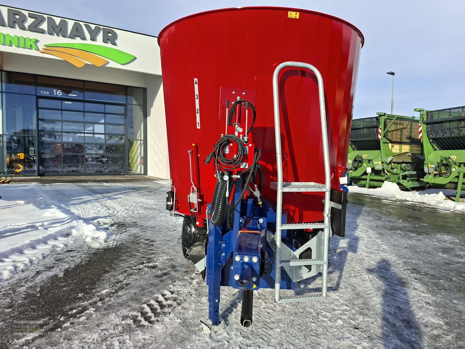 Futtermischwagen του τύπου Siloking Kompakt 10m³, Neumaschine σε Aurolzmünster (Φωτογραφία 4)