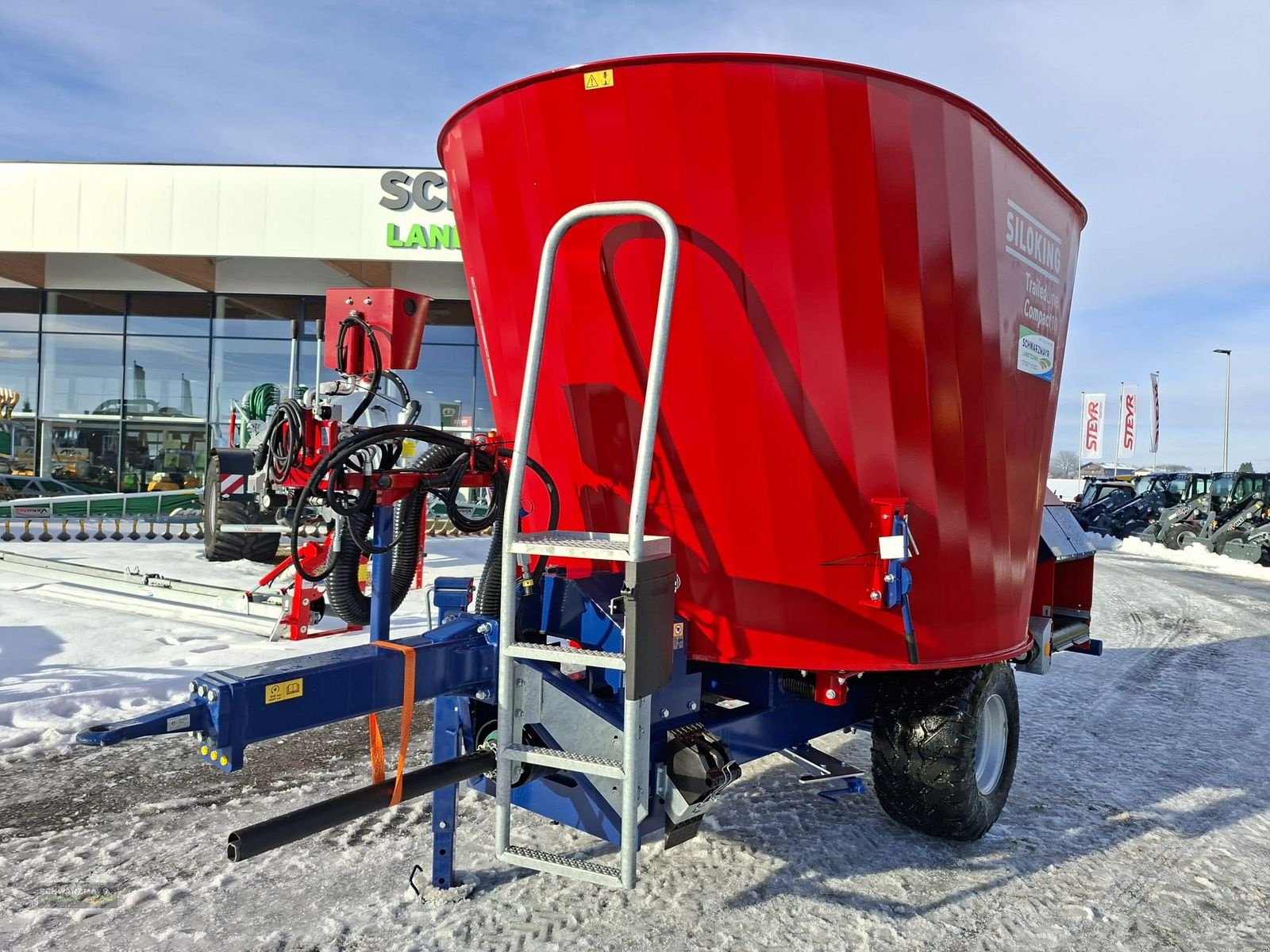 Futtermischwagen του τύπου Siloking Kompakt 10m³, Neumaschine σε Aurolzmünster (Φωτογραφία 3)