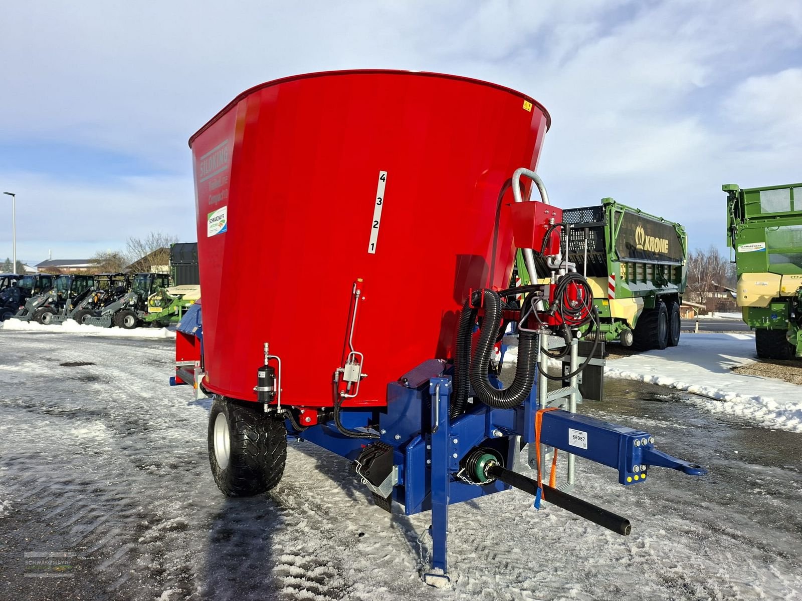 Futtermischwagen του τύπου Siloking Kompakt 10m³, Neumaschine σε Aurolzmünster (Φωτογραφία 5)