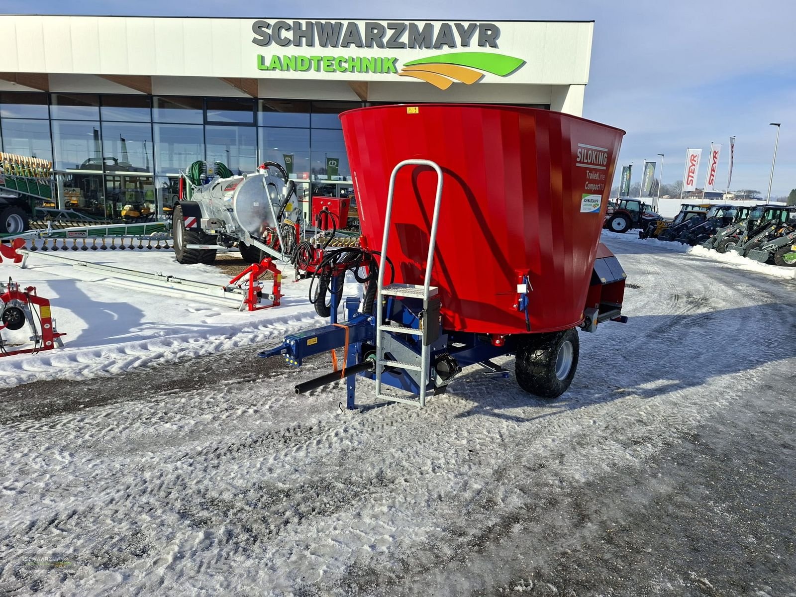 Futtermischwagen typu Siloking Kompakt 10m³, Neumaschine v Gampern (Obrázek 1)