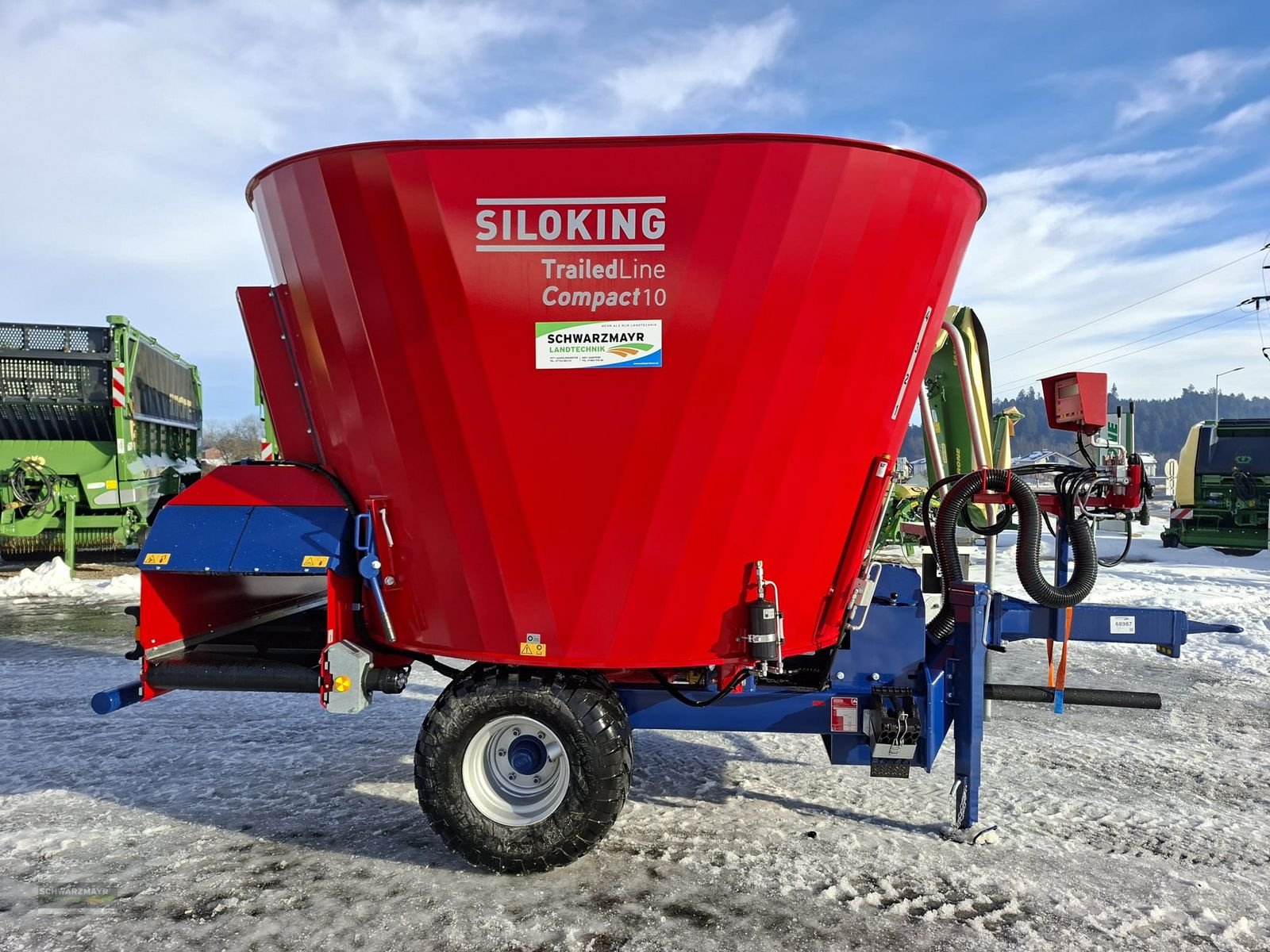 Futtermischwagen typu Siloking Kompakt 10m³, Neumaschine v Gampern (Obrázek 7)