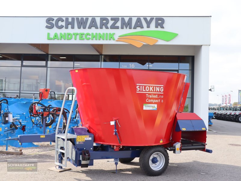 Futtermischwagen des Typs Siloking Kompakt 8m³, Neumaschine in Aurolzmünster (Bild 1)