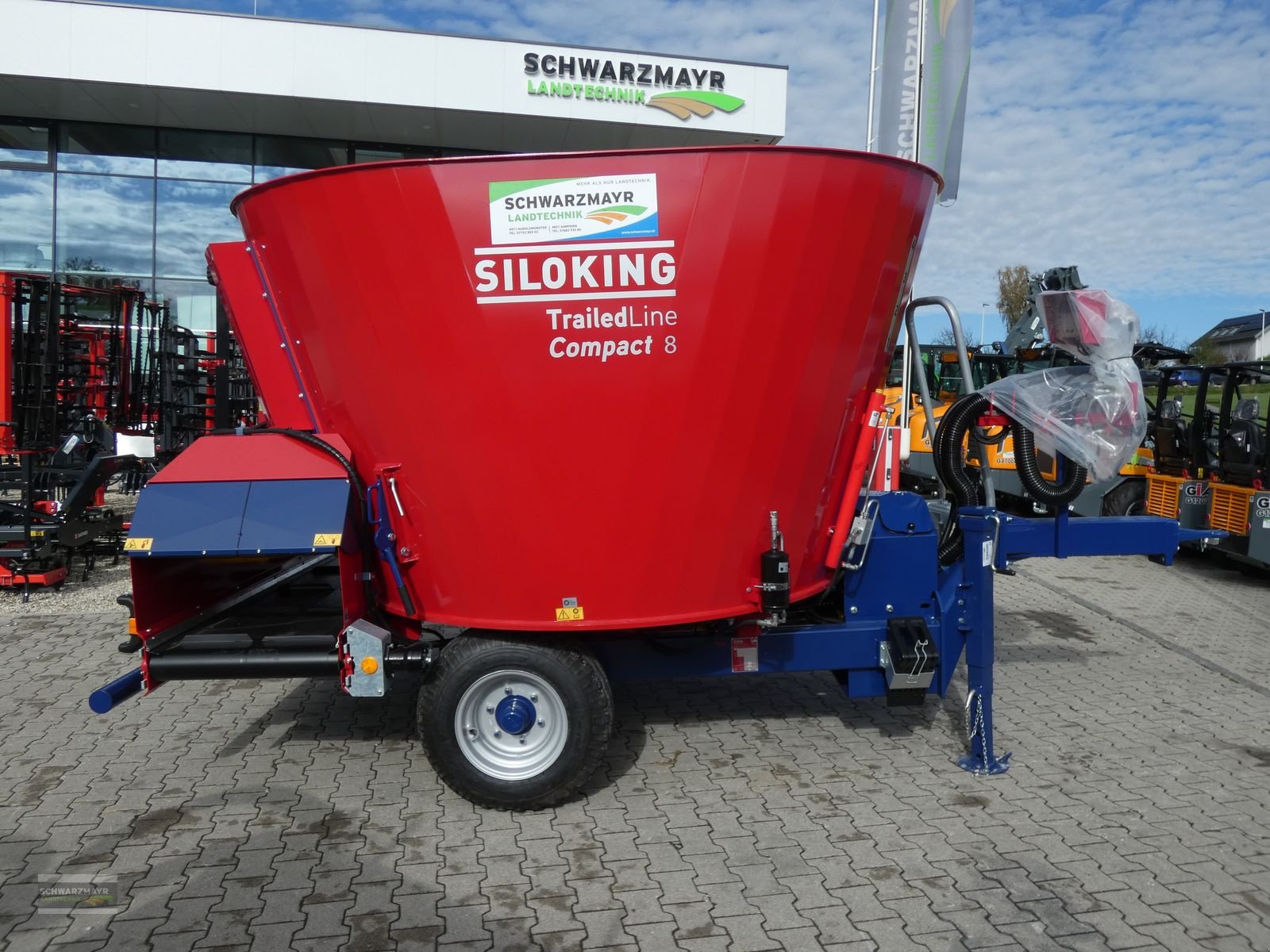 Futtermischwagen типа Siloking Kompakt 8m³, Neumaschine в Aurolzmünster (Фотография 2)
