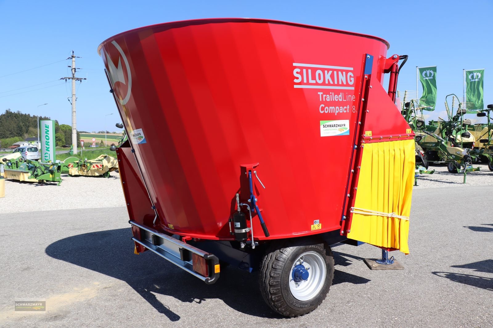 Futtermischwagen του τύπου Siloking Kompakt 8m³, Mietmaschine σε Gampern (Φωτογραφία 3)