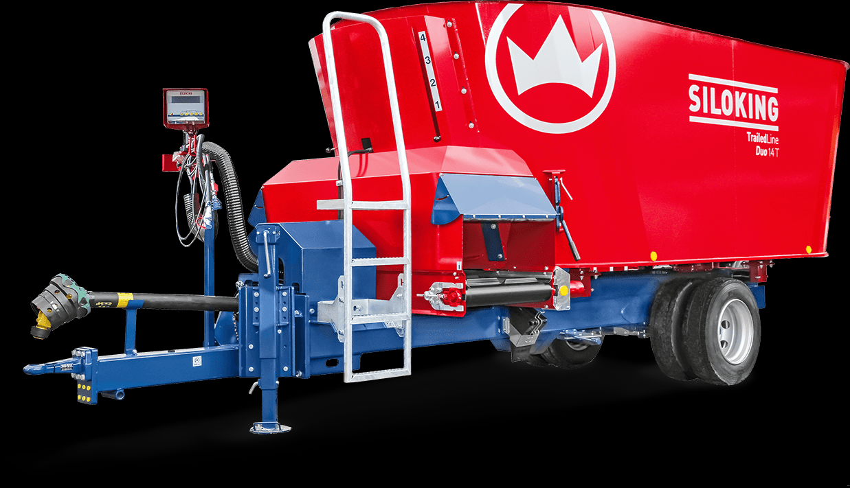 Futtermischwagen des Typs Siloking Mélangeuse DUO18CLASSIC Siloking, Gebrauchtmaschine in LA SOUTERRAINE (Bild 5)