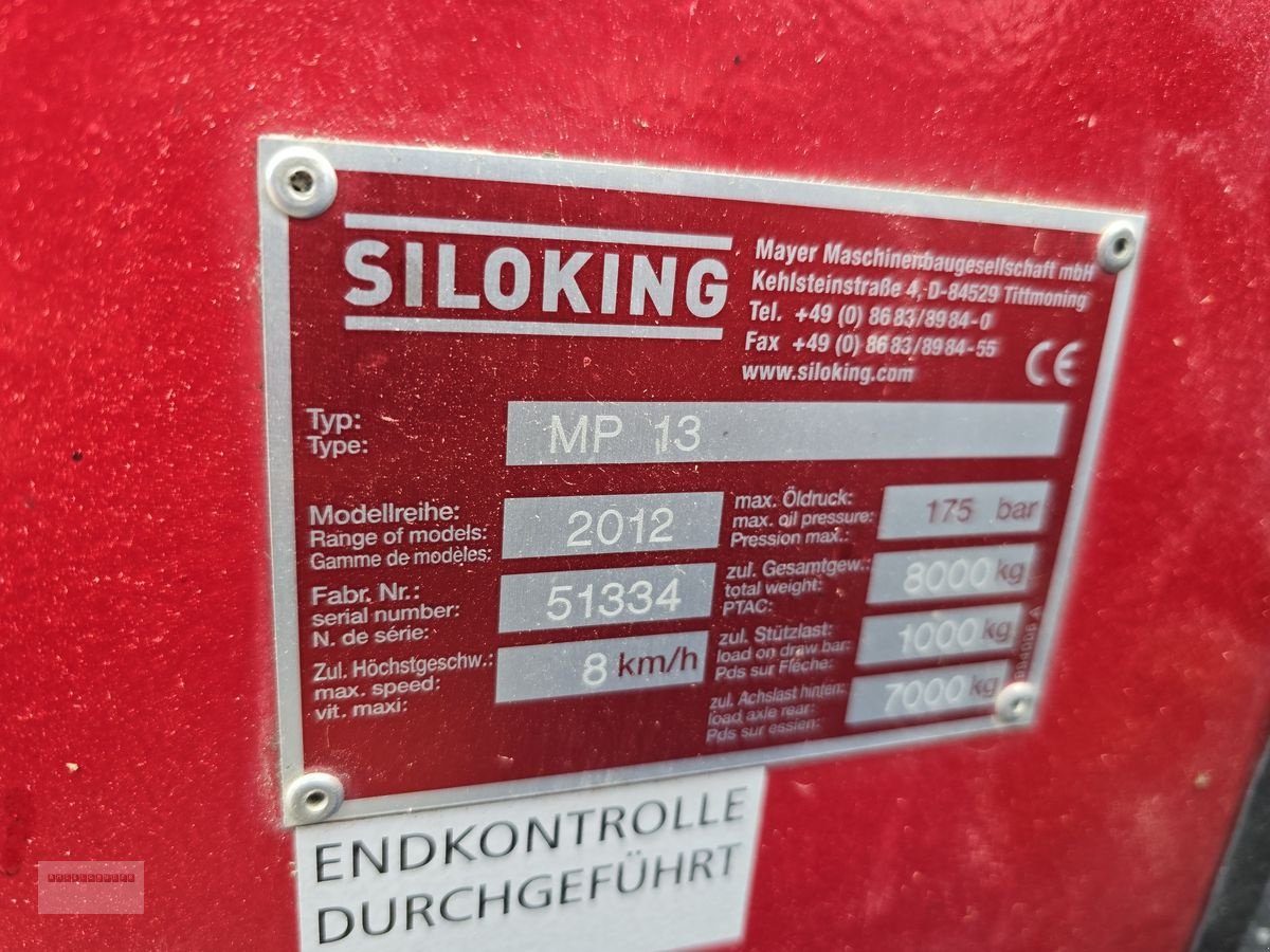 Futtermischwagen типа Siloking Premium 13 m³ MP-13 Absoluter TOP ZUSTAND!, Gebrauchtmaschine в Tarsdorf (Фотография 25)