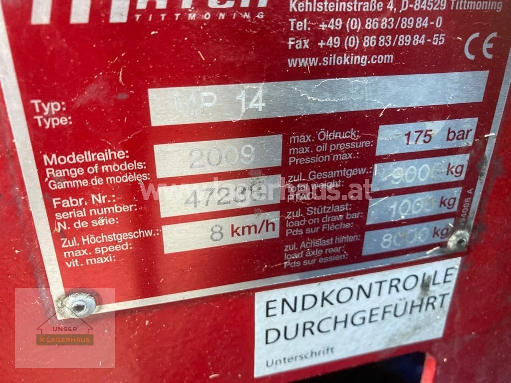 Futtermischwagen za tip Siloking PREMIUM 14M3, Gebrauchtmaschine u Wartberg (Slika 4)