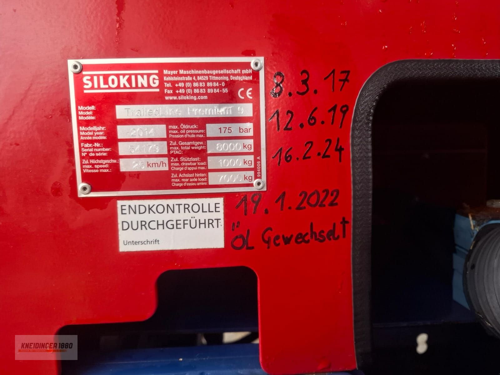 Futtermischwagen typu Siloking Premium 9 m3, Gebrauchtmaschine v Altenfelden (Obrázek 14)