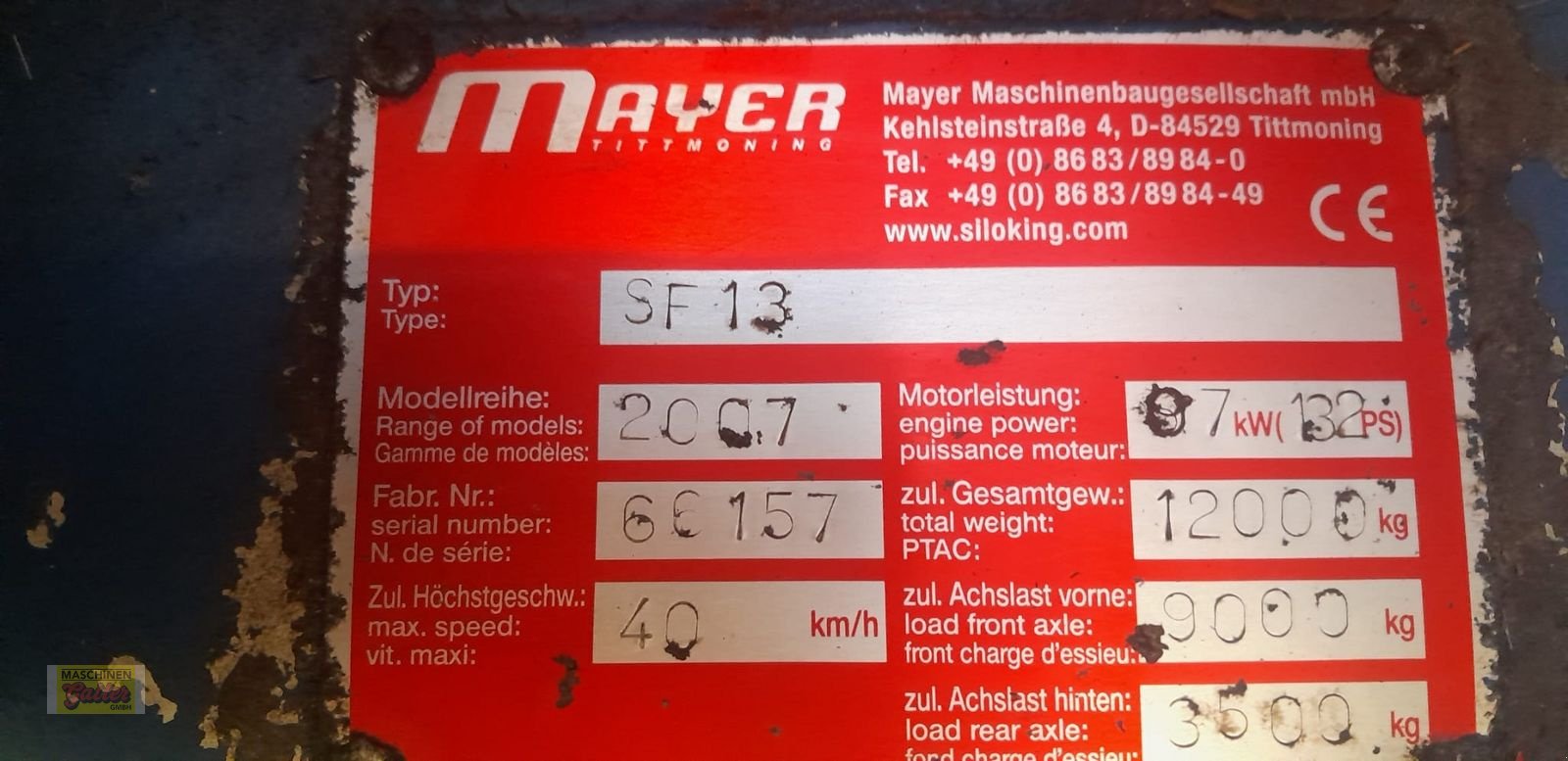 Futtermischwagen του τύπου Siloking Selbsfahrer 13 m³ mit Entnahmefräse, Gebrauchtmaschine σε Kötschach (Φωτογραφία 17)