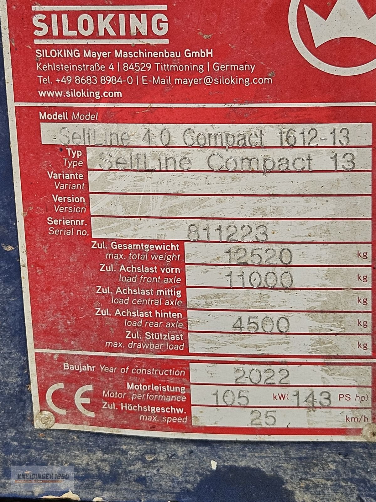 Futtermischwagen des Typs Siloking Selfline 13 m, Gebrauchtmaschine in Altenfelden (Bild 3)