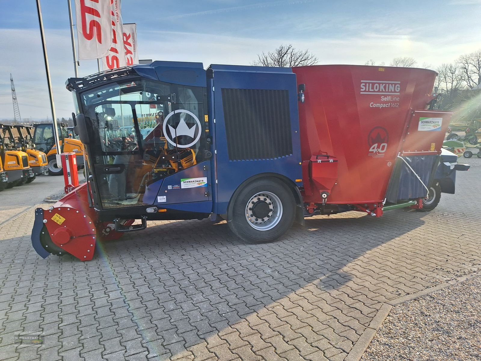 Futtermischwagen des Typs Siloking SelfLine 4.0 1612-13, Neumaschine in Aurolzmünster (Bild 7)