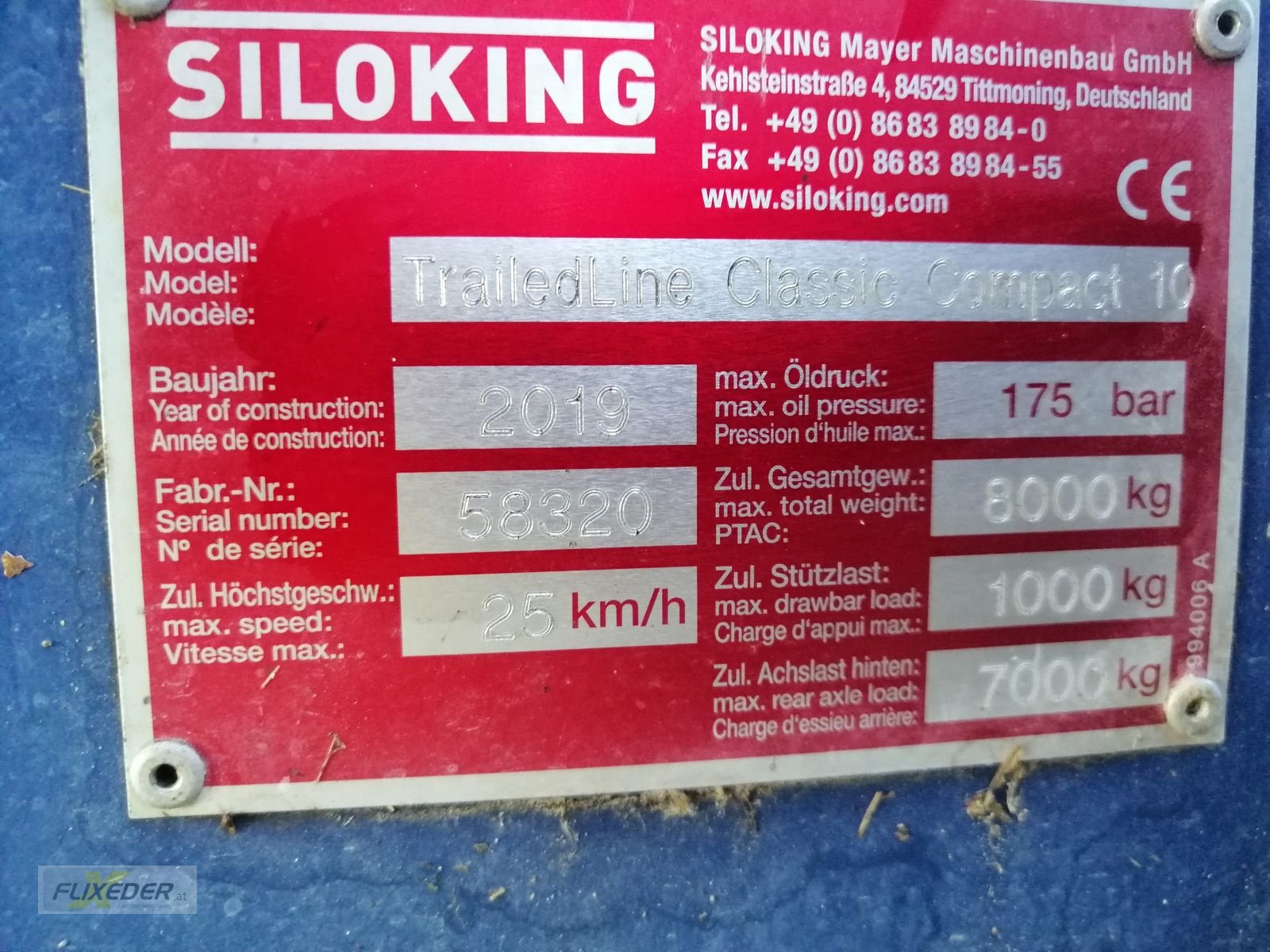Futtermischwagen typu Siloking Traidline  Compact 10, Gebrauchtmaschine w Pattigham (Zdjęcie 5)