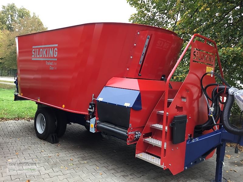 Futtermischwagen des Typs Siloking Trailed Line Duo 14, Neumaschine in Bodenkirchen (Bild 1)