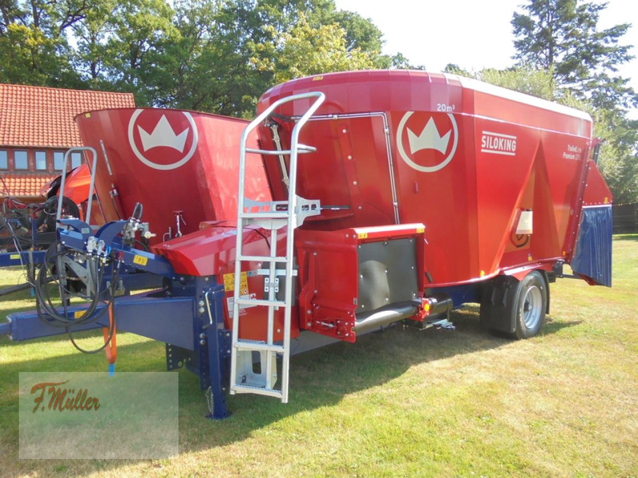 Futtermischwagen typu Siloking TRAILEDLINE 4.0 PREMIUM 2218-20, Neumaschine v Taaken (Obrázek 1)