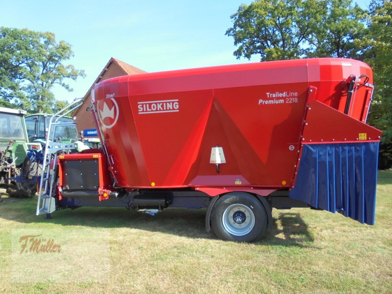 Futtermischwagen typu Siloking TRAILEDLINE 4.0 PREMIUM 2218-20, Neumaschine v Taaken (Obrázek 2)