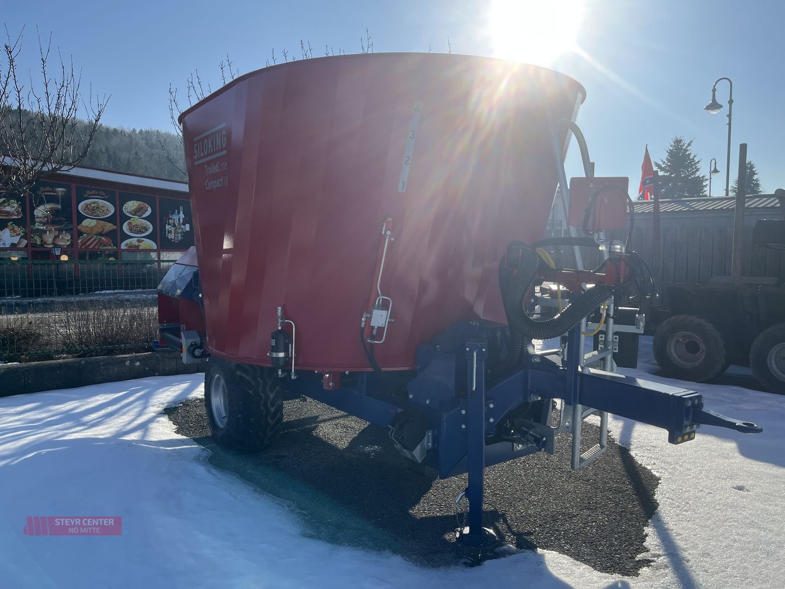 Futtermischwagen des Typs Siloking TrailedLine Classic Compact 10-T, Neumaschine in St. Pölten (Bild 3)