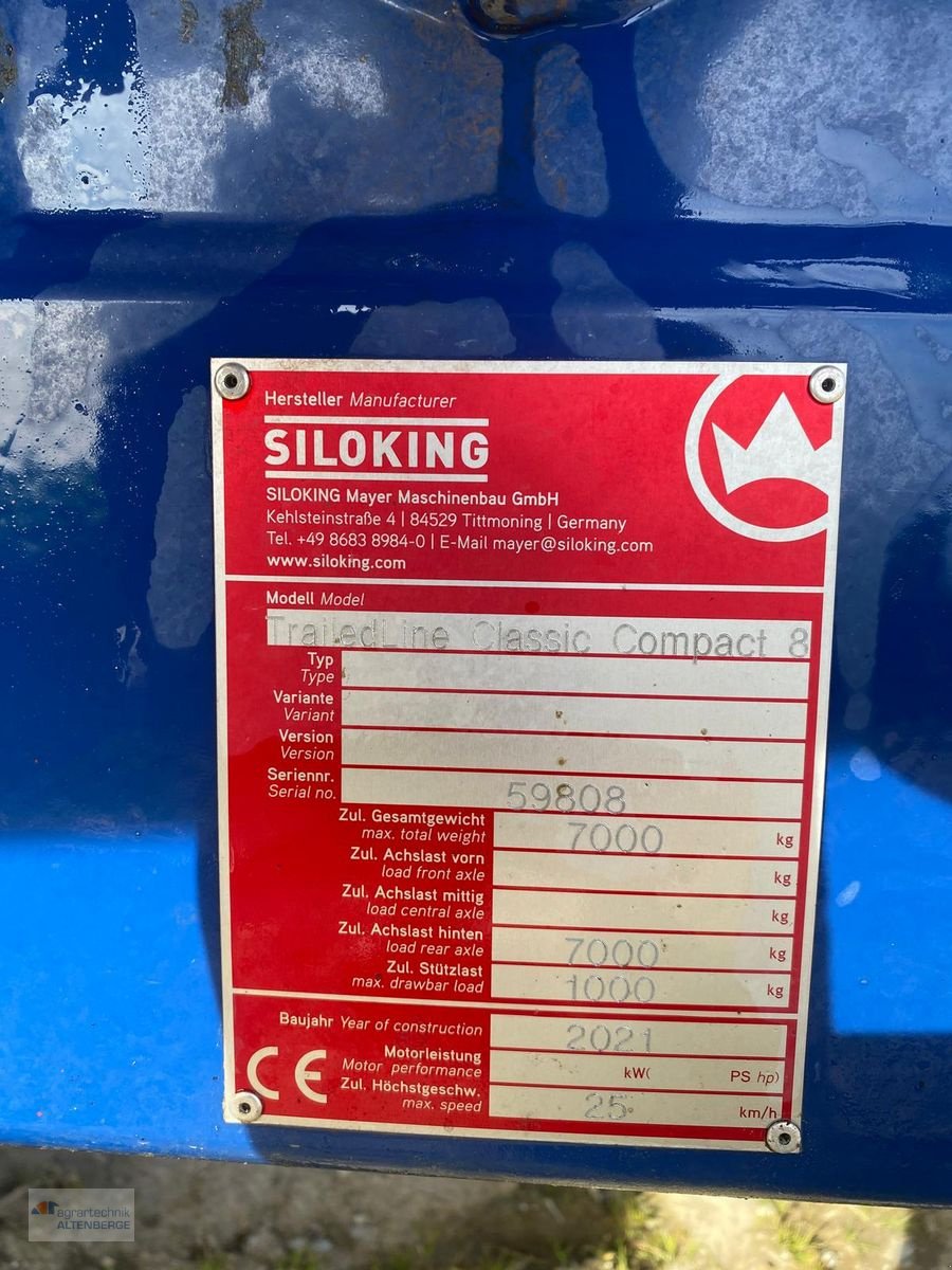 Futtermischwagen του τύπου Siloking TrailedLine Classic Compact 8, Gebrauchtmaschine σε Altenberge (Φωτογραφία 18)