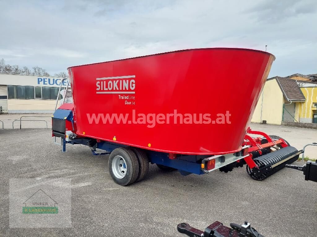 Futtermischwagen del tipo Siloking TRAILEDLINE CLASSIC DUO 14-T, Neumaschine en Haag (Imagen 2)