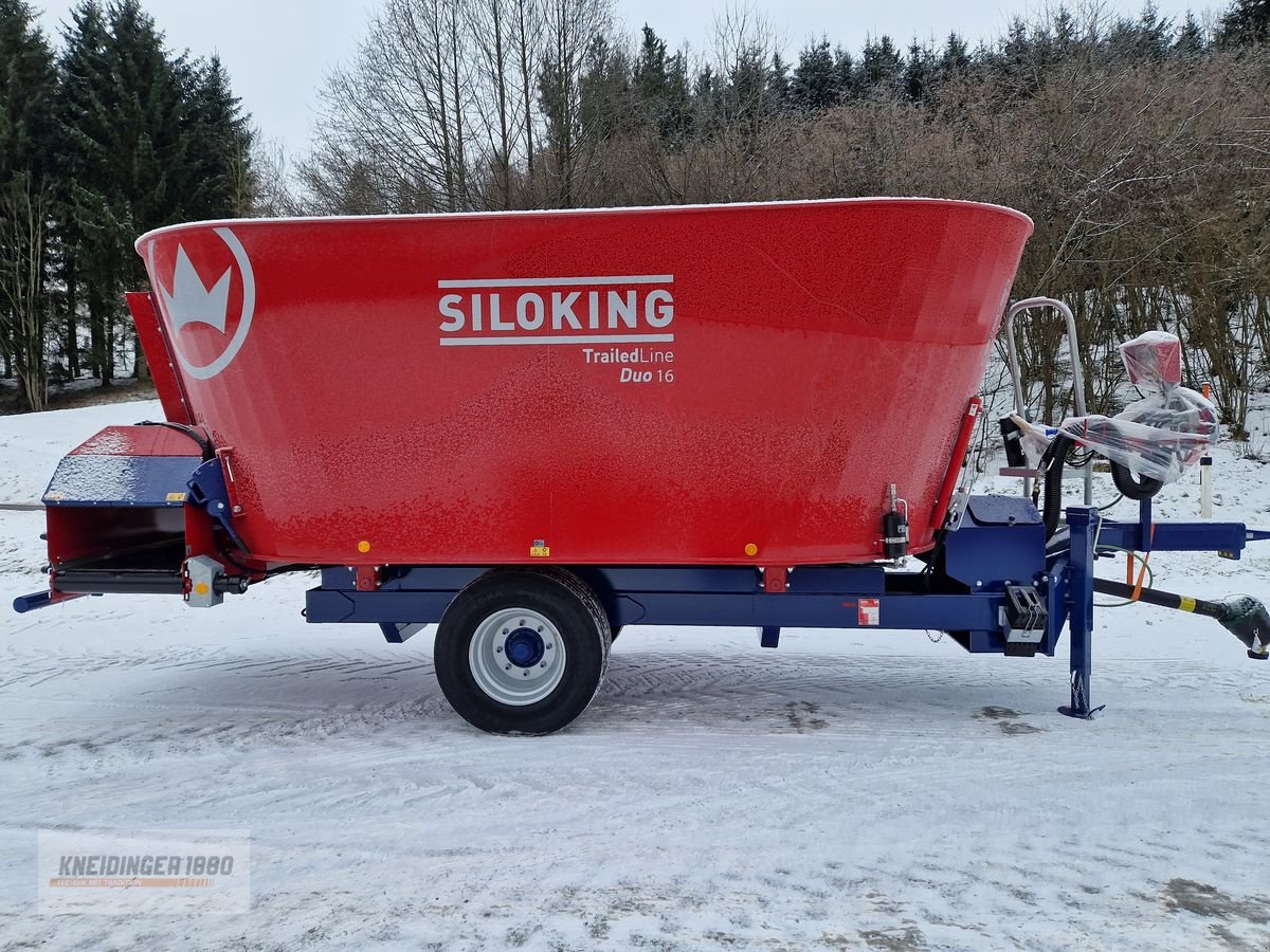Futtermischwagen van het type Siloking TrailedLine Classic Duo 16, Neumaschine in Altenfelden (Foto 3)