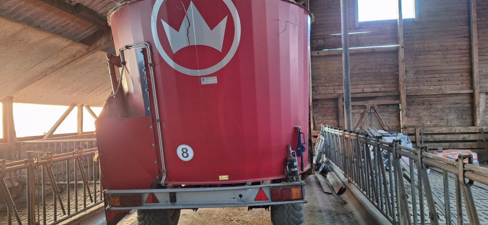 Futtermischwagen des Typs Siloking TrailedLine Compact 8, Gebrauchtmaschine in Bad Oldesloe (Bild 1)