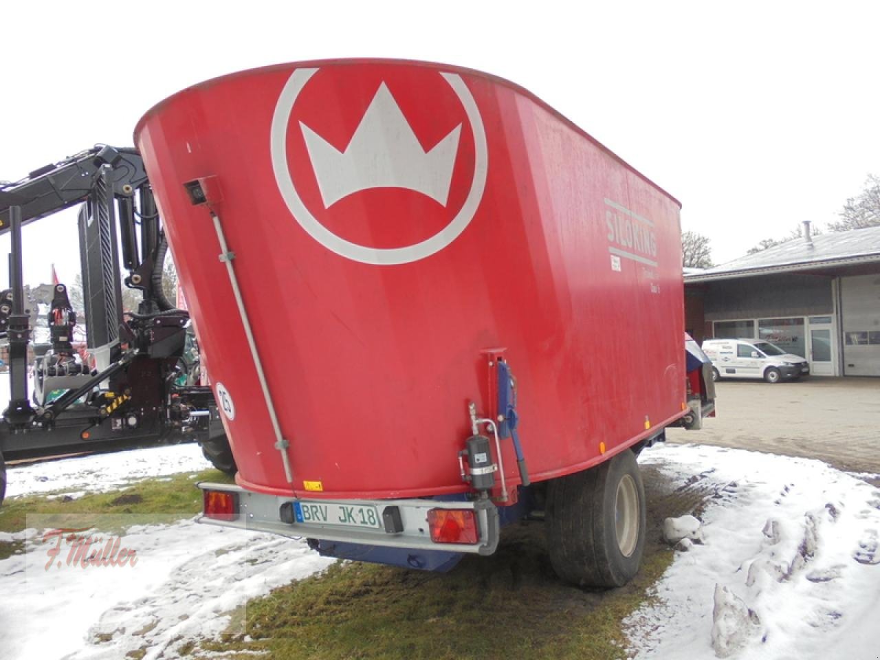 Futtermischwagen tip Siloking TRAILEDLINE DUO 16, Gebrauchtmaschine in Taaken (Poză 1)