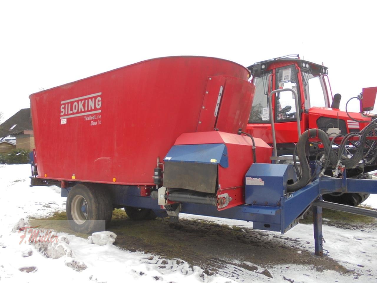 Futtermischwagen a típus Siloking TRAILEDLINE DUO 16, Gebrauchtmaschine ekkor: Taaken (Kép 6)