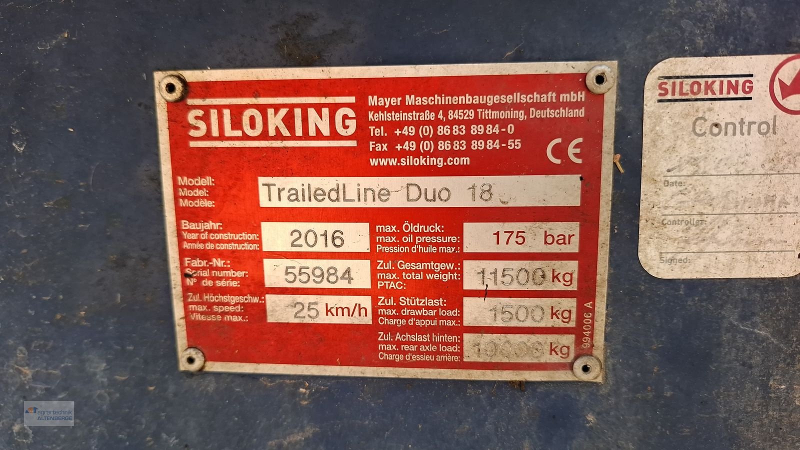 Futtermischwagen typu Siloking TrailedLine Duo 18 Wireless Steuerung, Gebrauchtmaschine v Altenberge (Obrázek 8)