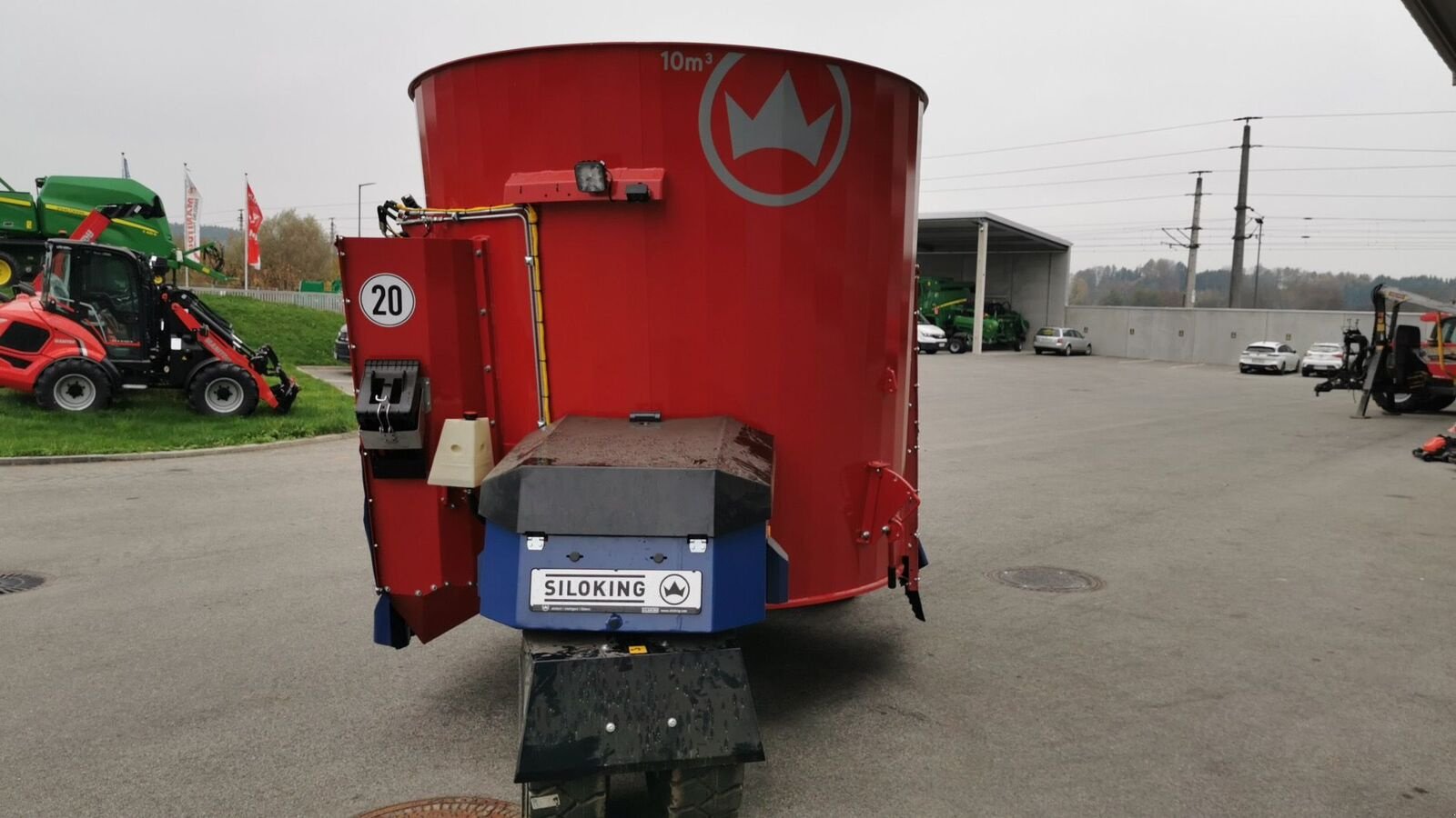 Futtermischwagen des Typs Siloking TruckLine eTruck 1408-10, Neumaschine in Zwettl (Bild 8)