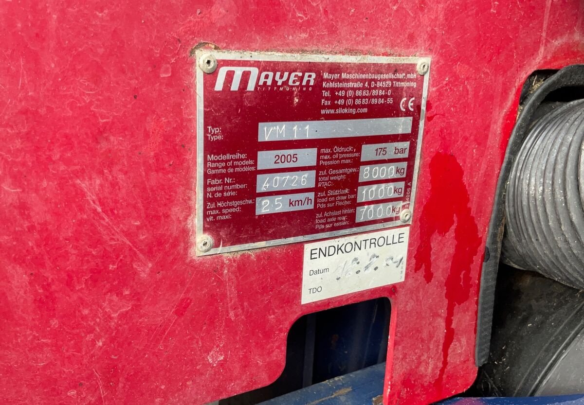 Futtermischwagen typu Siloking VM 11, Gebrauchtmaschine v Zwettl (Obrázek 4)