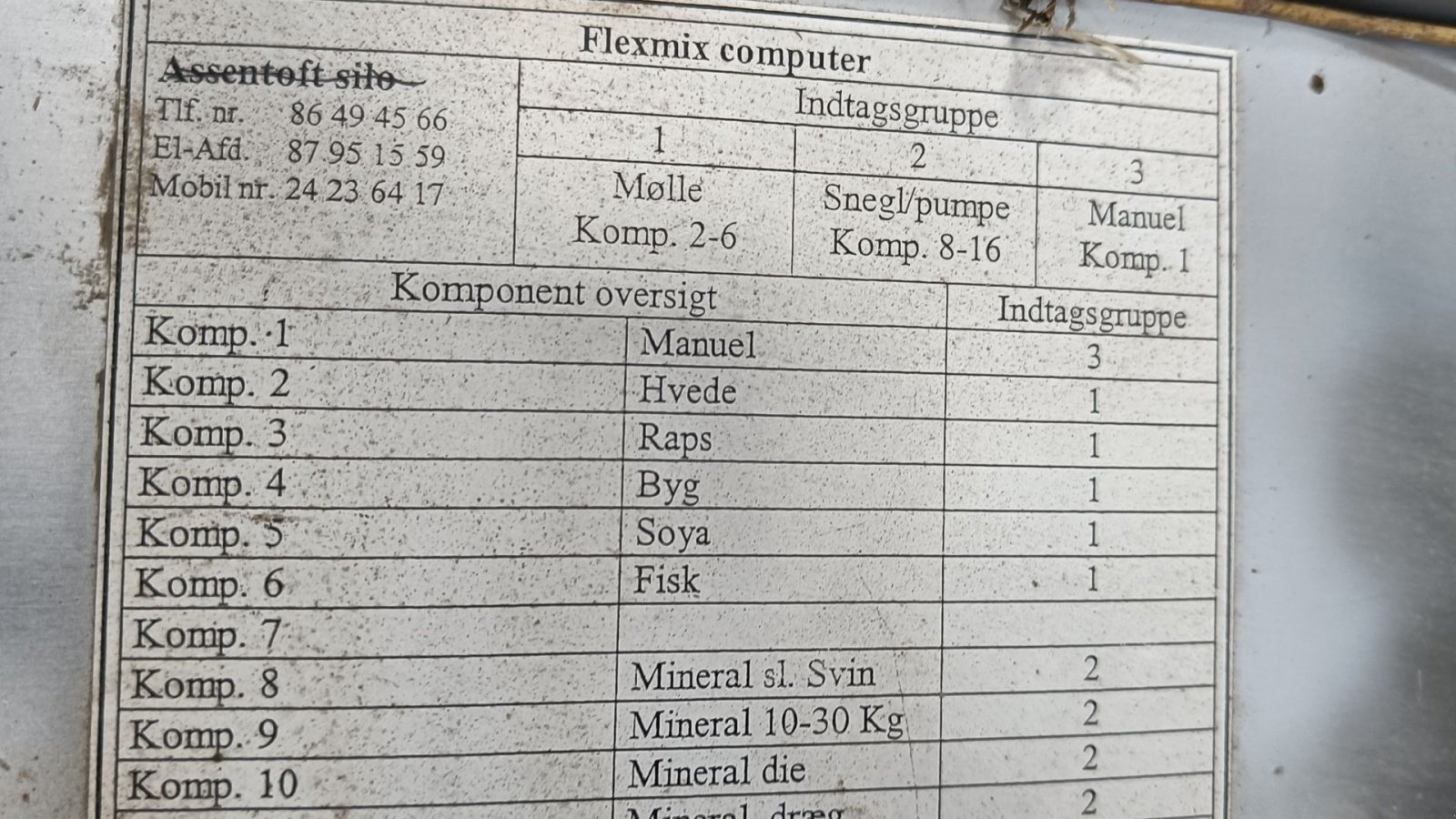 Futtermischwagen typu Skiold Unimix Styrecomputer til Skiold Unimix, Gebrauchtmaschine v Egtved (Obrázek 5)