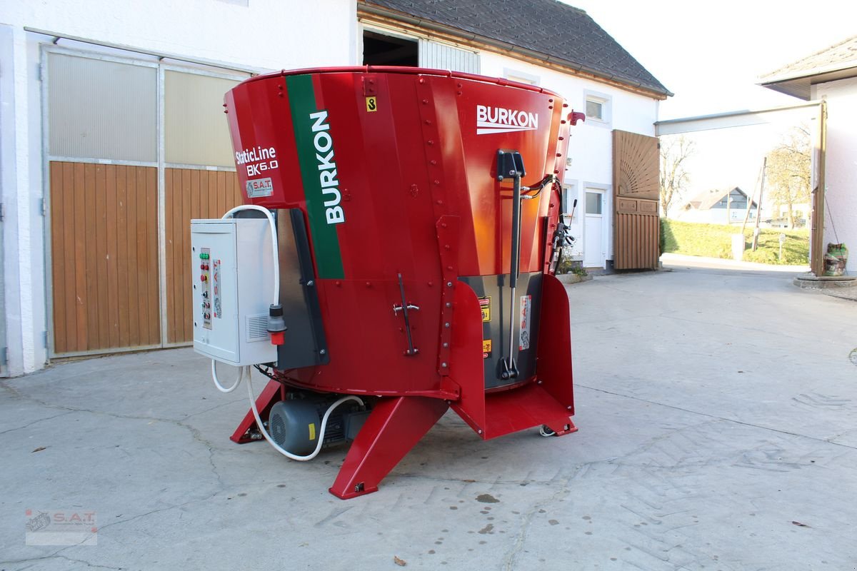 Futtermischwagen des Typs Sonstige Burkon 6m³-Vorführmischer-Elektro, Vorführmaschine in Eberschwang (Bild 5)