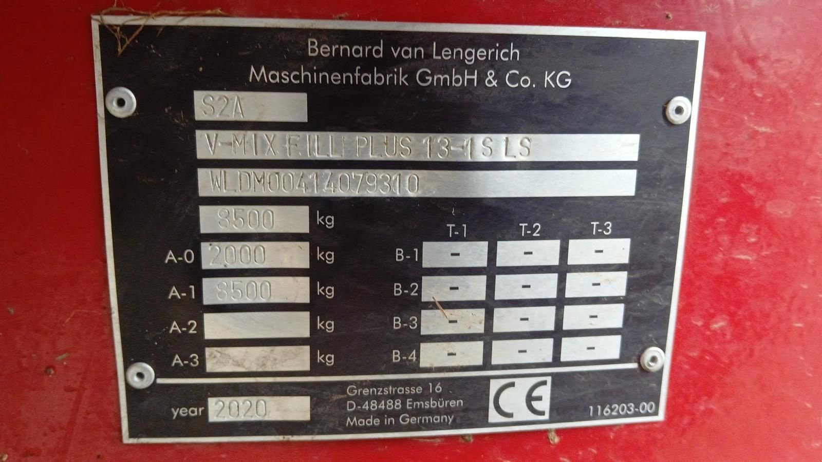 Futtermischwagen van het type Sonstige BVL Van Lengerich V-MIX 13 1S LS, Gebrauchtmaschine in Kockengen (Foto 7)