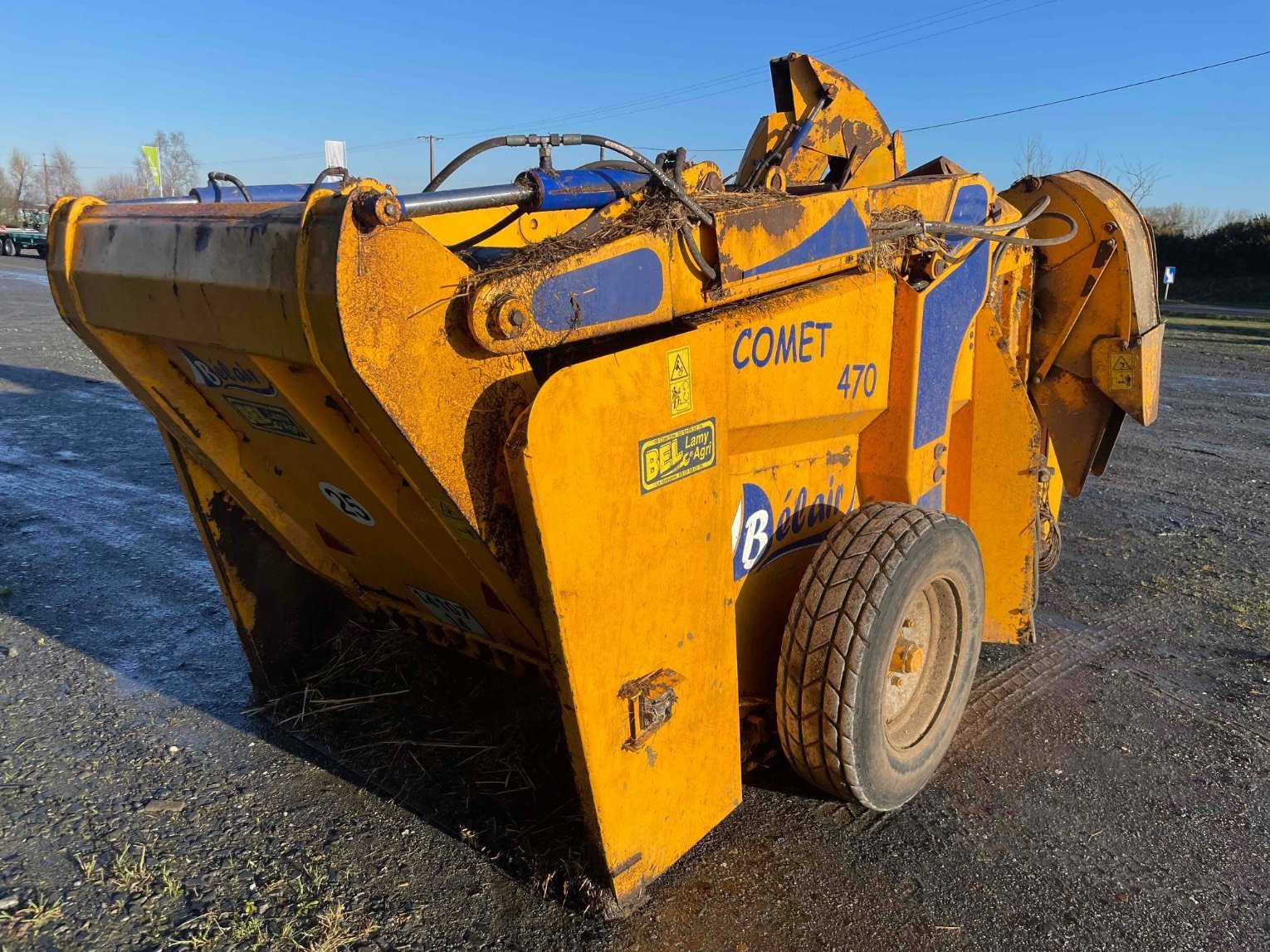 Futtermischwagen van het type Sonstige Désileuse COMET470 . Belair, Gebrauchtmaschine in SAINT CLAIR SUR ELLE (Foto 5)