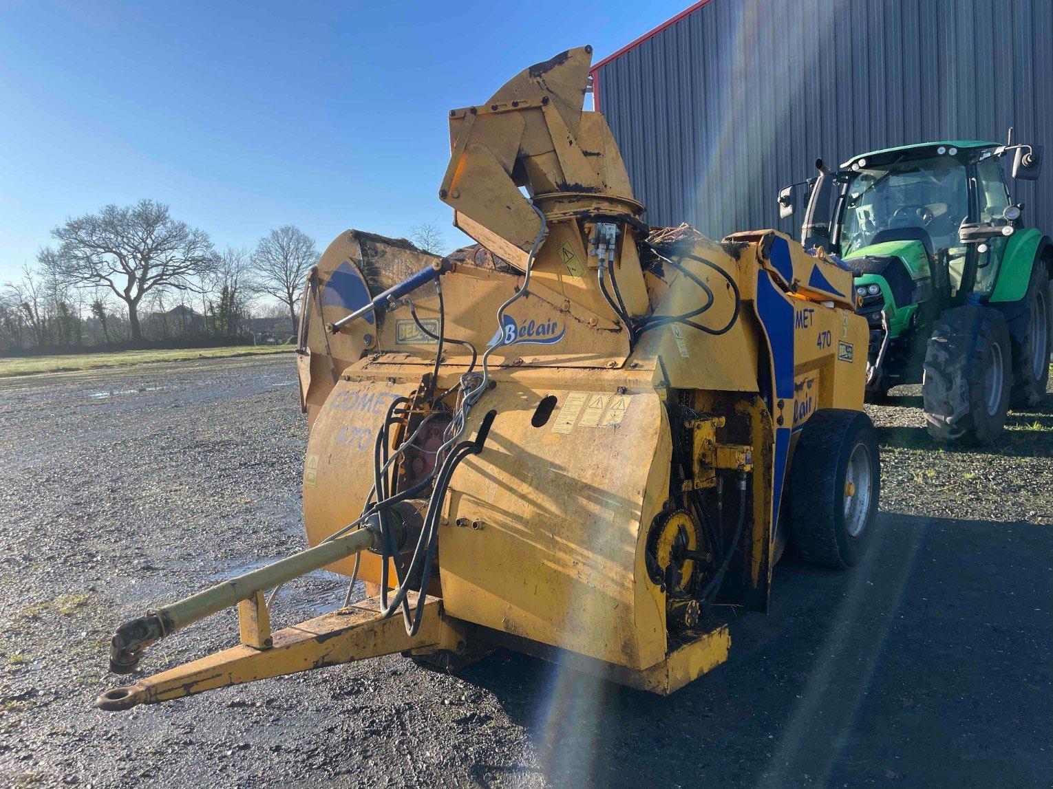 Futtermischwagen del tipo Sonstige Désileuse COMET470 . Belair, Gebrauchtmaschine In SAINT CLAIR SUR ELLE (Immagine 2)