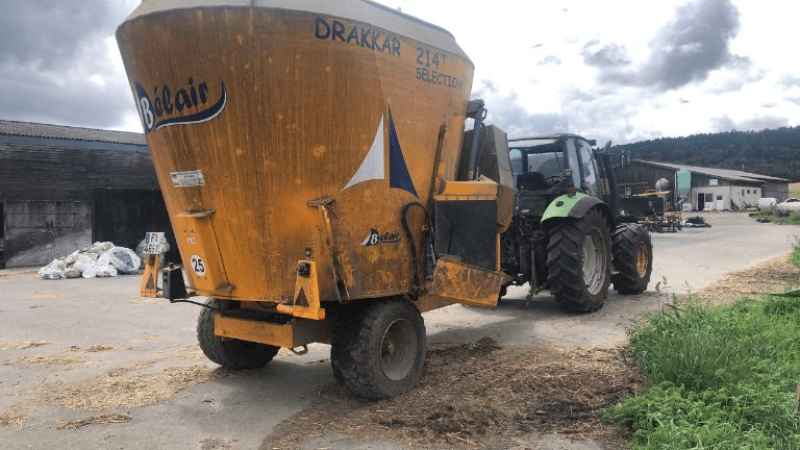 Futtermischwagen des Typs Sonstige Drakkar 214T, Gebrauchtmaschine in azerailles (Bild 2)