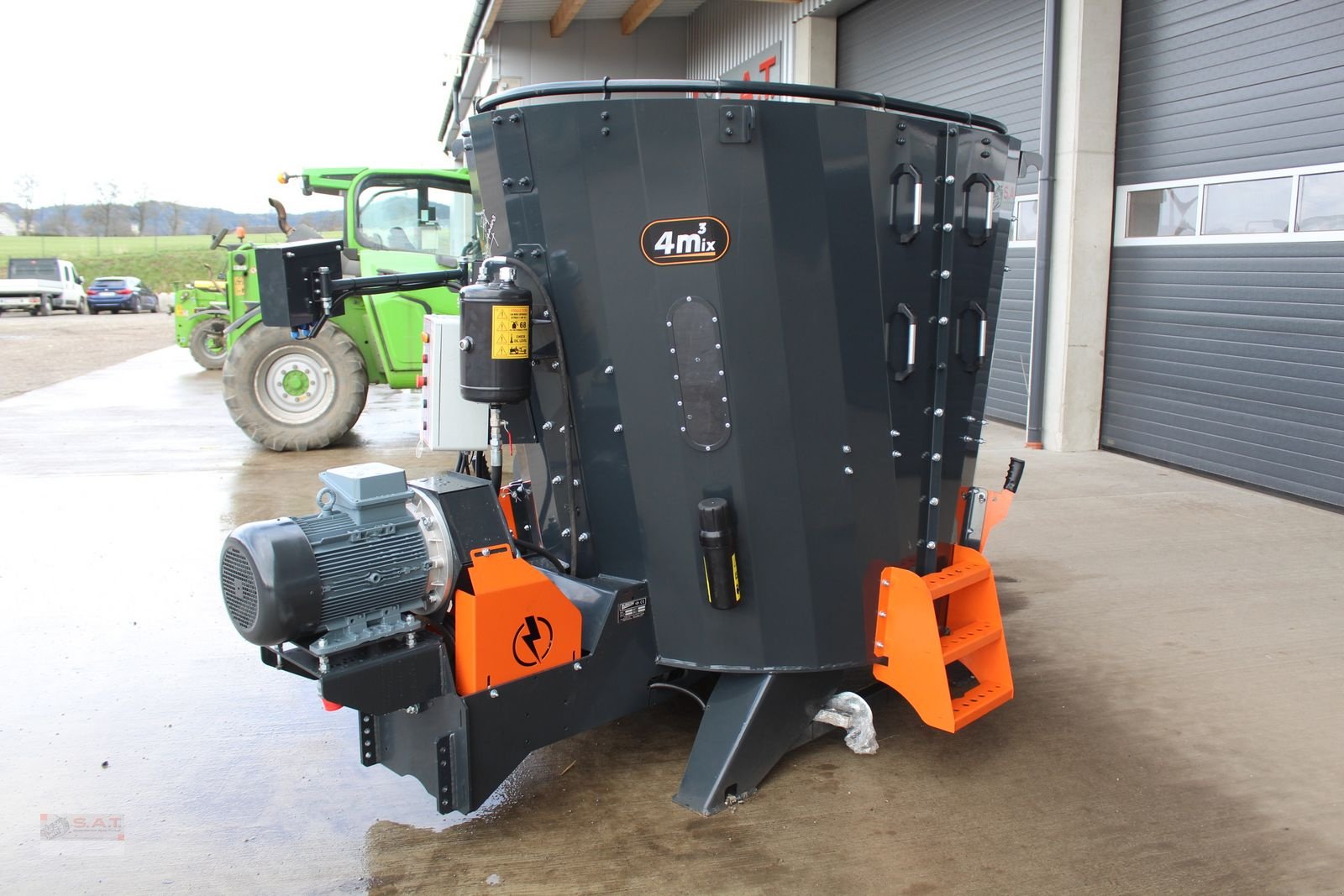 Futtermischwagen typu Sonstige Futtermischer-4,0m³-Elektromotor-Neumaschine, Neumaschine v Eberschwang (Obrázek 4)