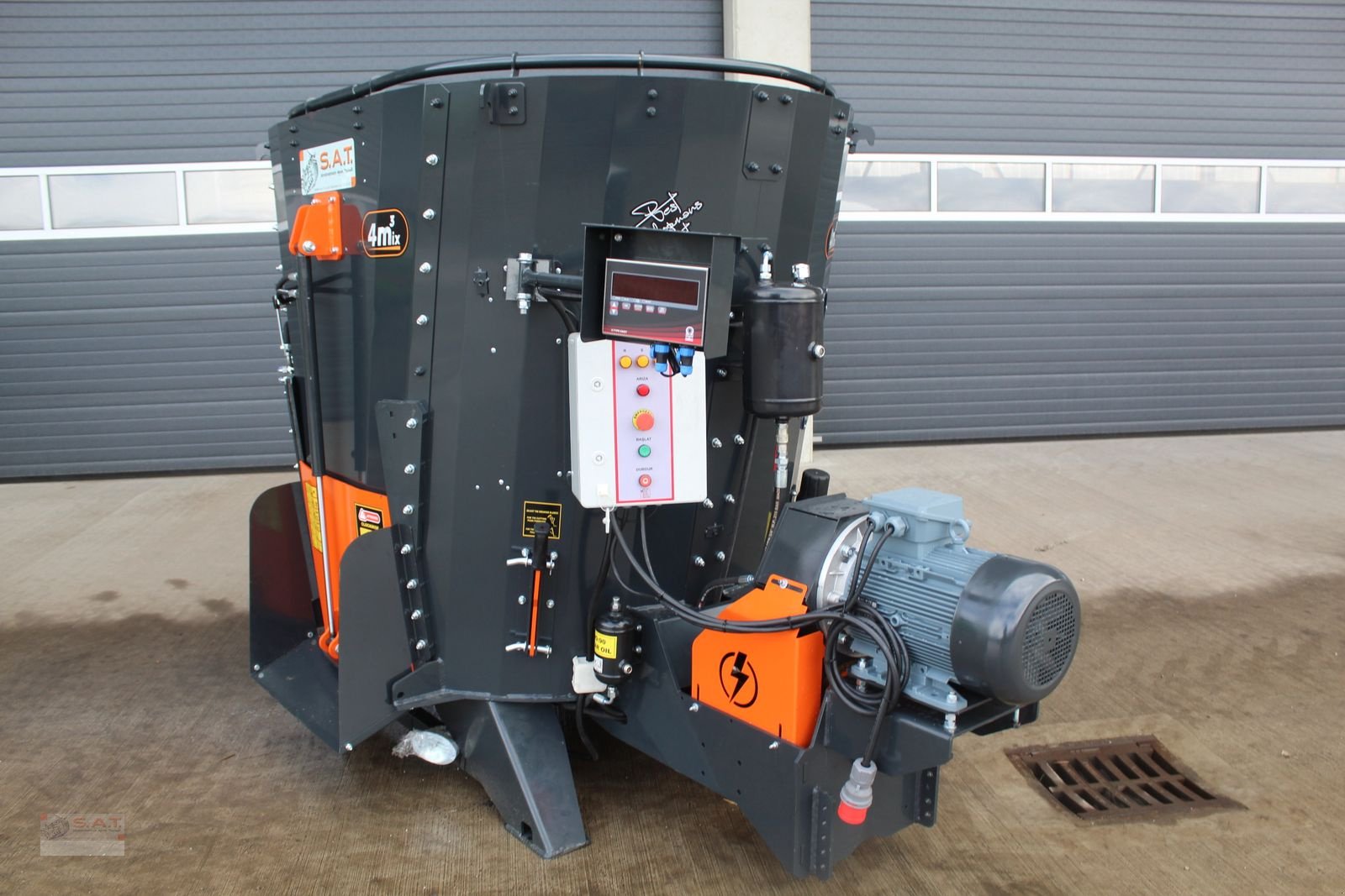 Futtermischwagen typu Sonstige Futtermischer-4,0m³-Elektromotor-Neumaschine, Neumaschine v Eberschwang (Obrázek 2)