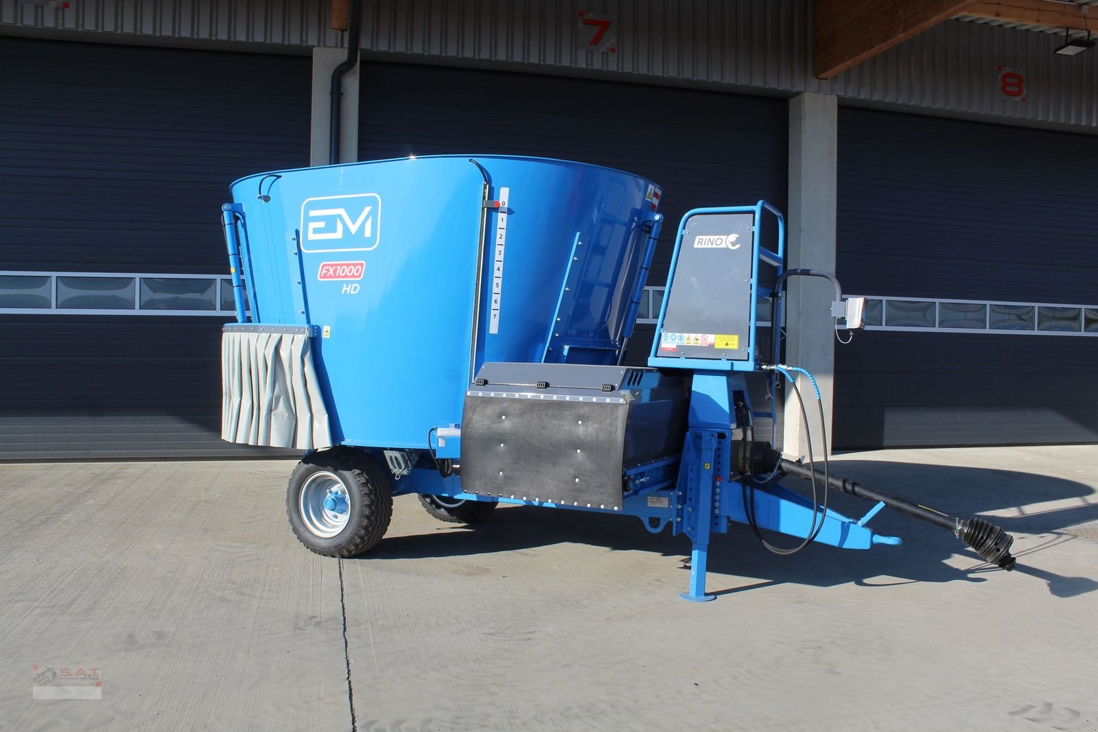 Futtermischwagen des Typs Sonstige Futtermischer FX 1000 HD, 10m³ Sonderpreis Lager, Neumaschine in Eberschwang (Bild 2)