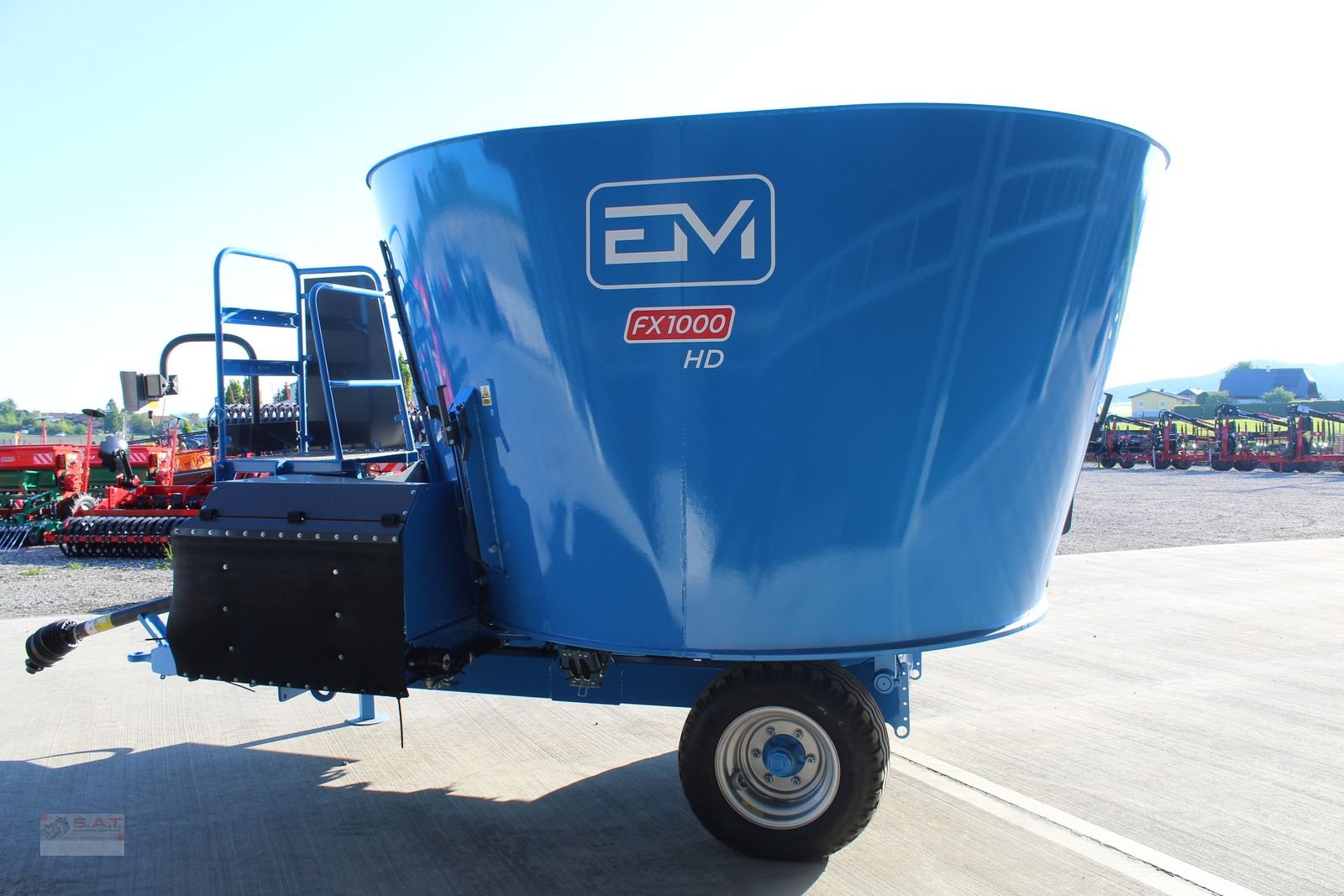 Futtermischwagen des Typs Sonstige Futtermischer FX 1000 HD, 10m³ Sonderpreis Lager, Neumaschine in Eberschwang (Bild 15)