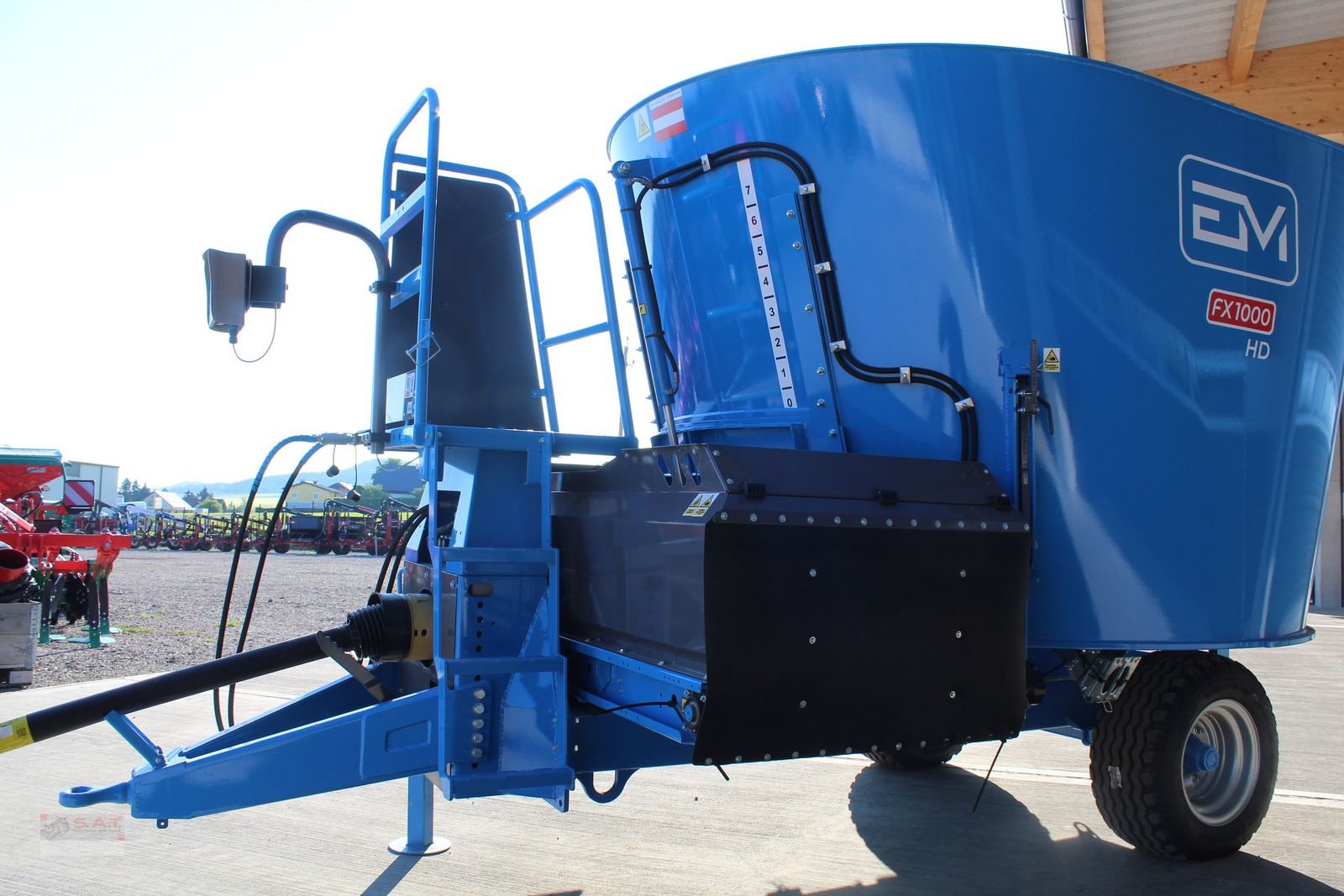 Futtermischwagen des Typs Sonstige Futtermischer FX 1000 HD, 10m³ Sonderpreis Lager, Neumaschine in Eberschwang (Bild 16)