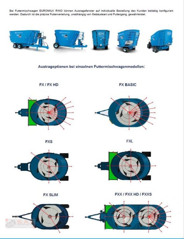Futtermischwagen des Typs Sonstige FX 500 - FX 5500, Neumaschine in Eberschwang (Bild 19)